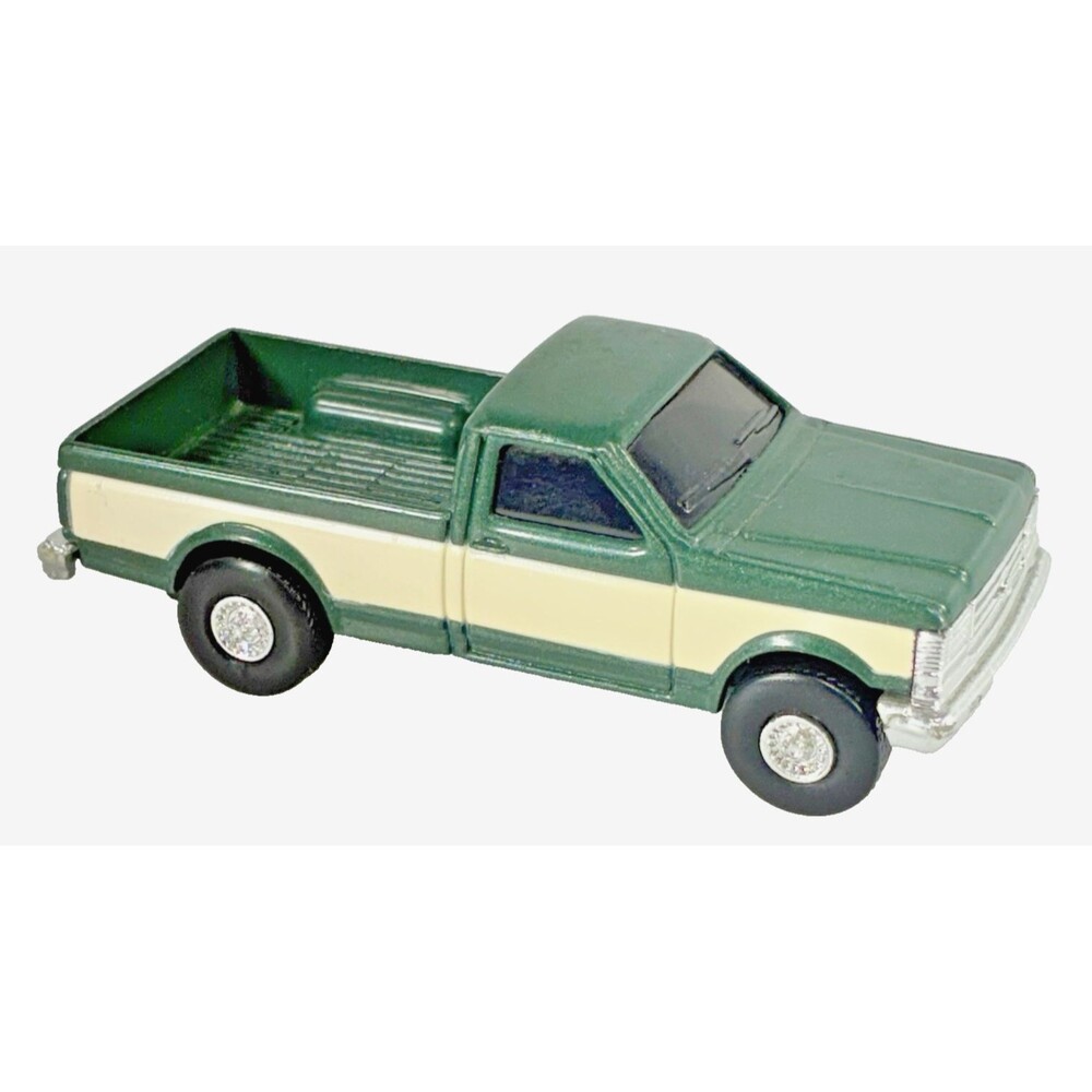 Ertl Ford F-150 Pick Up Truck Two Tone Green and White 1/64 Collectible Diecast